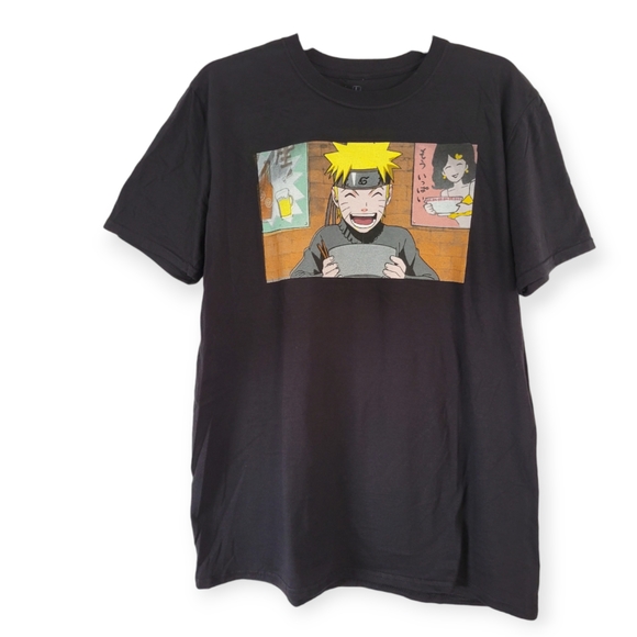 Naruto Shippuden Other - Naruto Shippuden Anime Men's Ichiraku Ramen Black T-Shirt